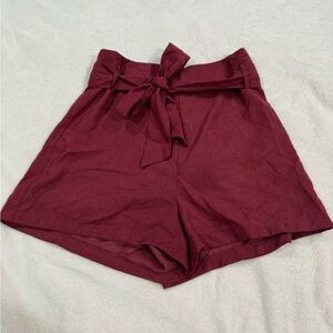 High waisted dress shorts